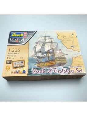 Revell 1:225 HMS Victory Battle of Trafalgar Gift Set Level 4